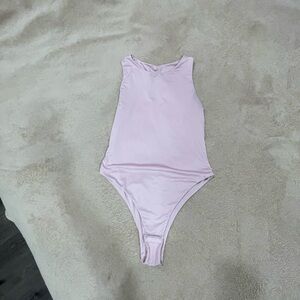 Light Pink Sleeveless Bodysuit